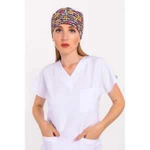 Nur Ortopedi Çizgili Papatya Desenli Cerrahi Bone