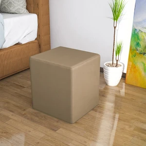 Modilayn Kare Puf Ahşap Iskeletli