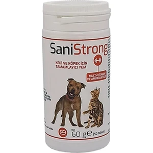 Sanistrong Kedi ve Köpek Multivitamin 50 Tablet