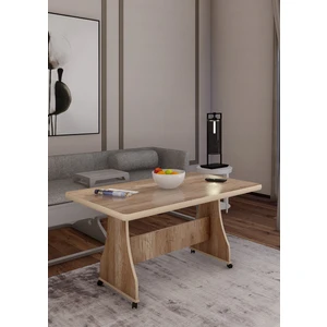 Tekerlekli Mdf Yemek Masası