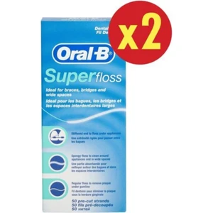 Oral B Süper Floss Diş İpi x 2 Paket