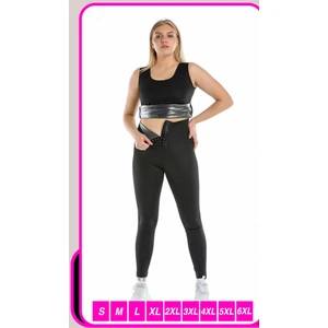 Agraflı  Termal Kalın Askılı Atlet Tayt Takım