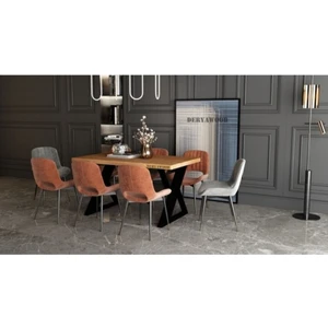 Masif Ahşap Algol Çalışma Masası 70*100*76 cm