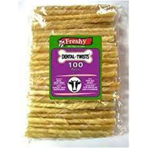Dental Twists Naturel Burgu Çubuk 100'LÜ 600 gr