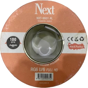 NXT-9601 Rg6 U/6 Anten Kablosu 100 Metre