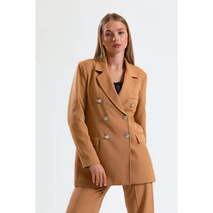 Içi Astarlı  Hürrem Kumaş Oversize Blazer Ceket | CKT34236