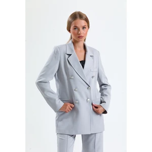 Içi Astarlı  Hürrem Kumaş Oversize Blazer Ceket | CKT34236