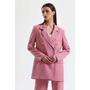 Içi Astarlı  Hürrem Kumaş Oversize Blazer Ceket | CKT34236