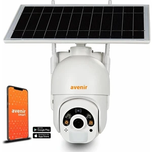 AV-S410 4g Sim Kartlı Güneş Enerjili Solar 360° Hareketli