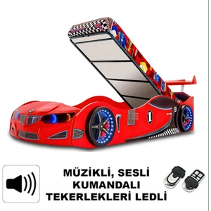İnegöl'den Eve Gt1 - Bazalı - Bmw - Arabalı Yatak, Kırmızı