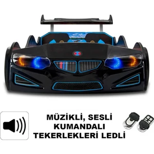 İnegöl'den Eve Gt1 - M7 - Bmw - Siyah Arabalı Yatak, Siyah