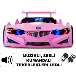 İnegöl'den Eve Gt1 - M7 - Bmw - Arabalı Yatak, Pembe