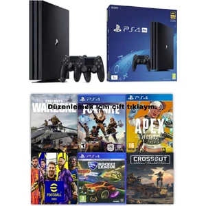 Ps4 Pro 1tb + 2 Kol + 14 Dijital Oyun + 12 Ay Cihaz Garantisi