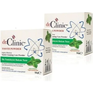 Dr. Clinic Diş Parlatma Tozu 50 gr x 2 Adet