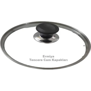 Tencere Tava Sahan İçin Cam Kapak 14 cm