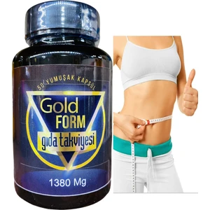 Gold Form Bitkisel Detox Form Gıda Takviyesi 50 Soft Jel Detoks Happy Diyete Destek