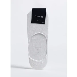 Beyaz Erkek Babet Çorabı Nas-Erk-Bbt