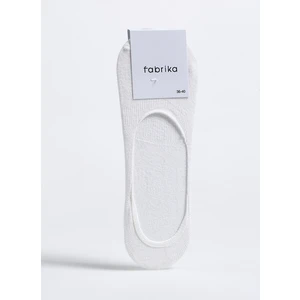 Beyaz Kadın Babet Çorabı NAS-KDN-BBT