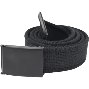 Anatolia Craft Taktikal Siyah Renk Büyükbeden 135CM Unisex Erkek Kadın  Bay Bayan Genç  Için Siyah Tokalı Pamuklu Dokuma Kanvas Spor Kot Bez Kemer