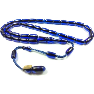 İskeçe Tesbih İsa Balkaya Usta Eseri 12 Kat İpe Dizili Havşalı (Konik Delim) Eski Necef Sertifikalı 2413