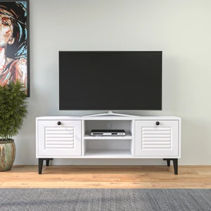 Yıldız Elegance Tv Ünitesi Panjur Kapaklı Mat Beyaz PTV_1200