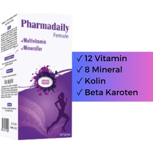Female 30 Tablet - Kadınlar İçin Multivitamin ve Mineral Desteği