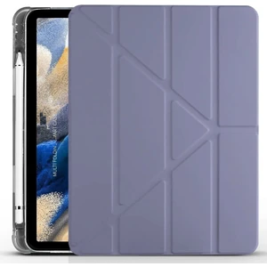 M.TK Moveteck Xiaomi Redmi Pad 4gb 10.6" Inç Kapaklı Kılıf Kalem Bölme Hazneli Arkası Yumuşak Silikon Mars With Pen Standlı Çizilmez Zırh Kapak