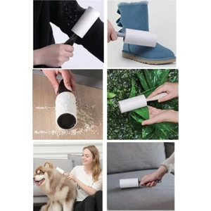 TBY Shop Kedi Köpek Tüy Toplayıcı Rulo 60 Yaprak Kaliteli Yapışkan 1 Adet