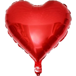 Patladı Gitti Kalp Folyo Balon 18 Inç - 45 cm Doğum Günü Konsept Balon