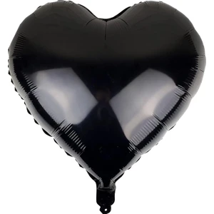 Patladı Gitti Kalp Folyo Balon 18 Inç - 45 cm Doğum Günü Konsept Balon