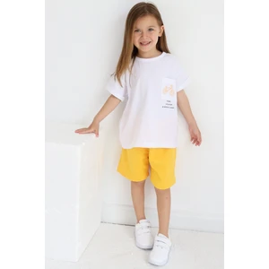 Unisex Oversize Yazlık Şortlu Basic Takım