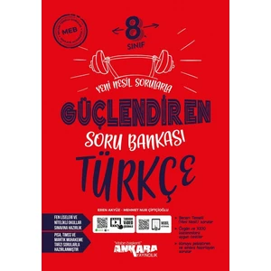 Ankara Yayıncılık 8.Sınıf  LGS Güçlendiren Türkçe Soru Bankası