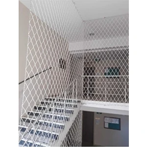 Balkon Güvenlik Filesi 1,50 x 14 Metre Kalınlık 6 Milim Güvenlik Ağı Okul Filesi Çocuk ve Yetişkin Filesi Göz Aralığı 10 cm