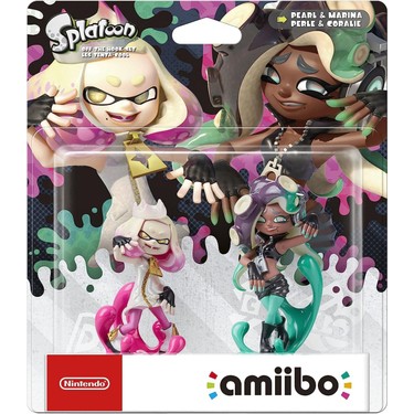 Pearl And Marina Amiibo Off The Hook Set Splatoon Collection Fiyatı