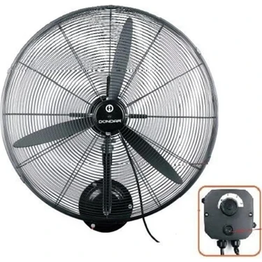 Dündar SV 65 65 cm (26'') 220/230 volt Monofaze Duvar Sanayi Tipi Fan