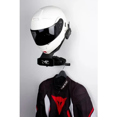 Evay Metal Motosiklet Kask Tutucu, Kask Askısı, Teçhizat Askısı, Metal Kask Tutucu, Motosiklet