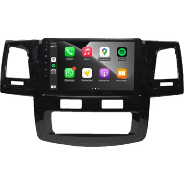 Snooper Toyota Hilux Android Carplay Multimedya 2005-2008 Dijital Klima 4gb Ram + 64GB Hafıza + 8