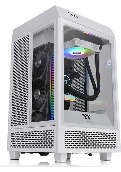 Thermaltake The Tower 100 Gaming Mini Itx Pc Kasası Beyaz CA-1R3-00S6WN-00
