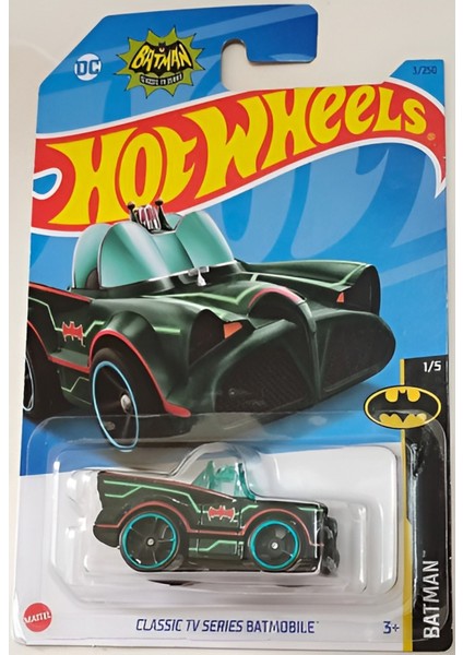 Hot Wheels Classic Tv Serıes Batmobıle Öz Oyuncak HKJ72
