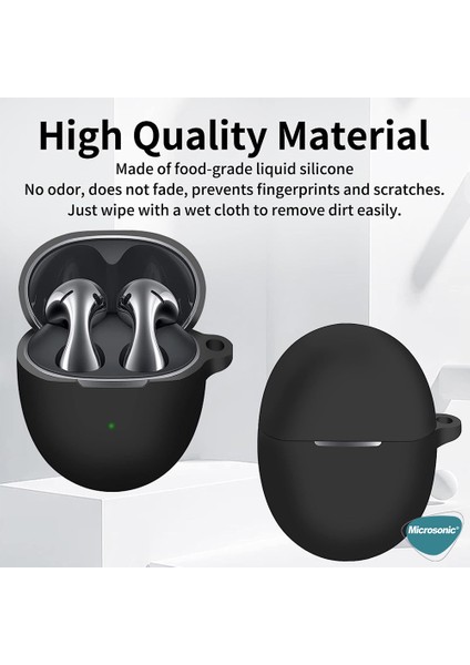 Huawei Freebuds 5 Mat Silikon Kılıf Siyah indirimleri