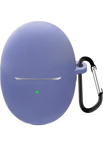 Huawei Freebuds 5 Mat Silikon Kılıf Lavanta Grisi