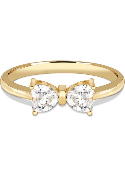 Hazan Yüzük 1 Mikron 18 Ayar Altın Kaplama (925 Ayar Gümüş Üzerine), Zirkonyum modelleri