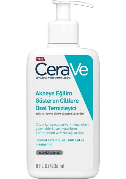 Akneye Eğilim Gösteren Ciltlere Özel Temizleyici 230 ml