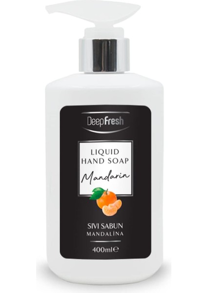 Deep Fresh Parfümlü Sıvı Sabun Mandalina (400 Ml)