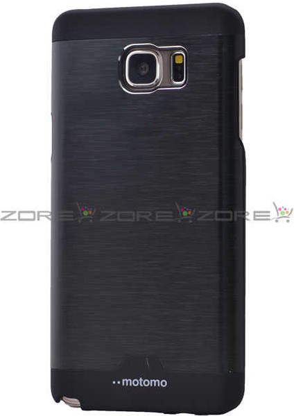 Samsung Galaxy S6 Edge Plus Slim Fit Metal Görünümlü Metal Motomo Kapak