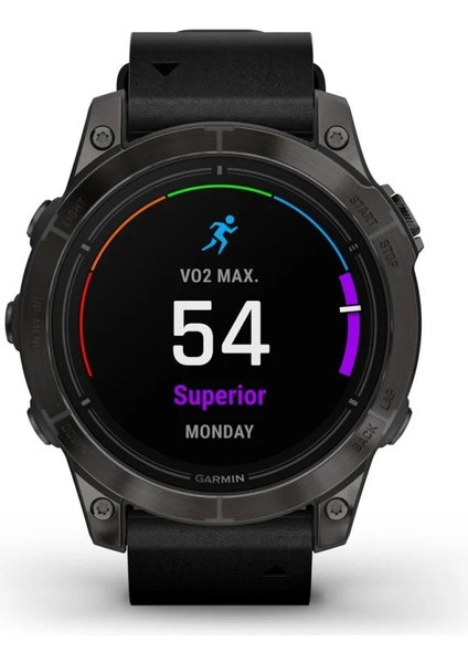 Epix Pro Gen2 Sapphire Karbon Gri Dlc Titanyum Siyah Deri Kayış fiyatları