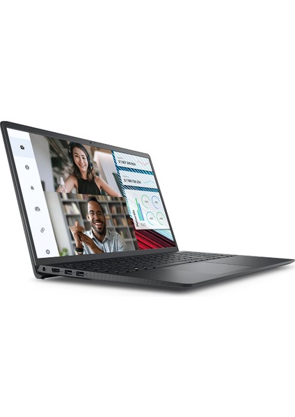 Vostro 3520 Intel Core I7-1255U 32GB 512GB SSD 15.6" Fhd 120HZ Ubuntu Taşınabilir Bilgisayar N5305PVNB3520U10 + Zetta Çanta