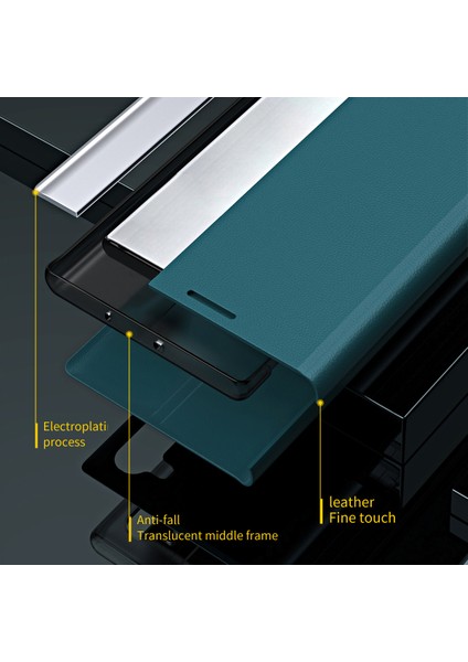 Xiaomi Redmi K60 5g / K60 Pro 5g / Poco F5 Pro 5g Telefon Kılıfı Pu Deri Elektrapan Telefon Kapağı Standlı (Yurt Dışından)