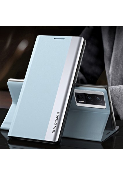 Xiaomi Redmi K60 5g / K60 Pro 5g / Poco F5 Pro 5g Telefon Kılıfı Pu Deri Elektrapan Telefon Kapağı Standlı (Yurt Dışından)