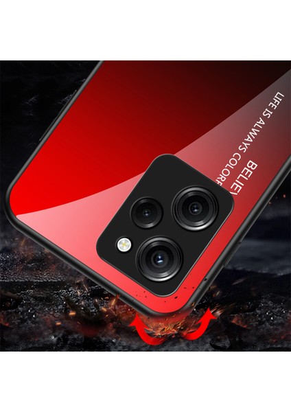 Xiaomi Poco X5 Pro 5g / Redmi Note 12 Pro Speed ​​5g Telefon Kılıfı Temperli Cam Ince Kılıf (Yurt Dışından)